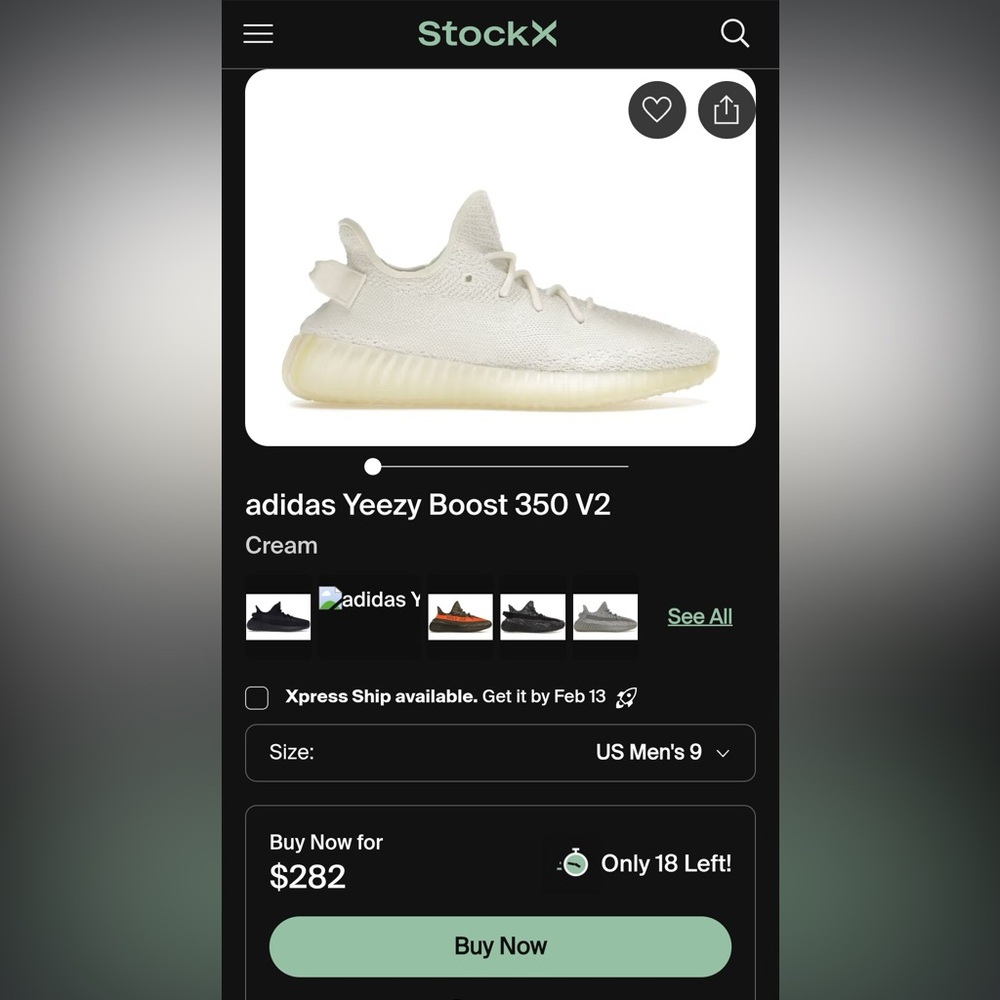 Adidas Yeezy Boost 350 V2 triple white - Picture 2 of 5